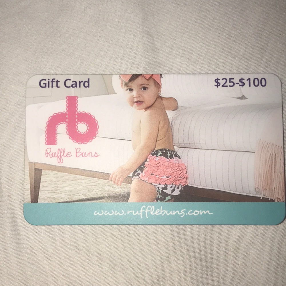 60 dollar gift card for ruffle buns